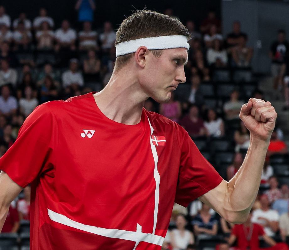 韩国羽毛球队逆转法国羽毛球队，安赛龙惊艳世界